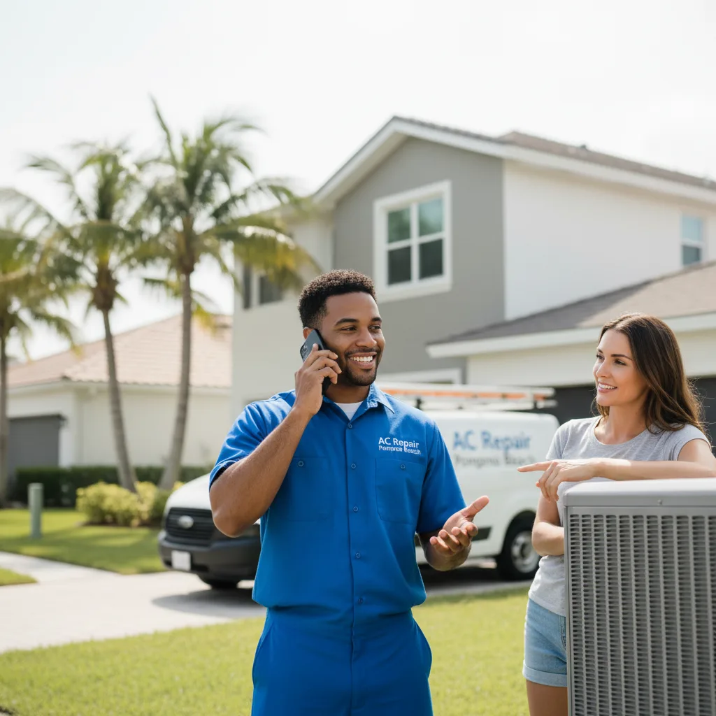 AC Repair Pompano Beach customer support in La Habra